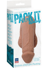Pack It Heavy Dildo - Caramel - 5.5in
