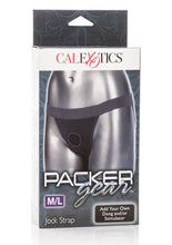 Packer Gear Jock Strap - Black - Large/Medium